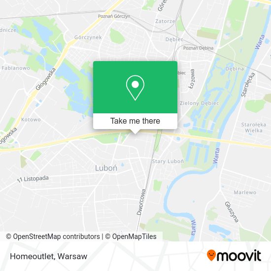 Homeoutlet map