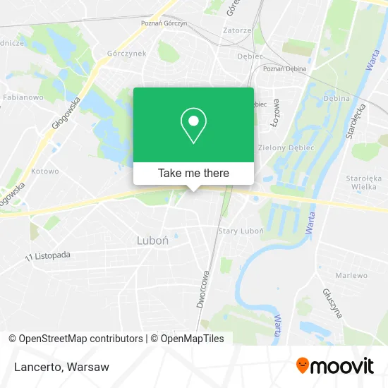 Lancerto map