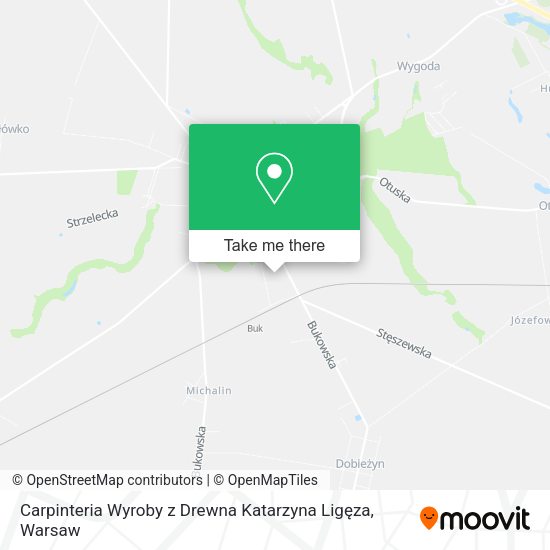 Carpinteria Wyroby z Drewna Katarzyna Ligęza map