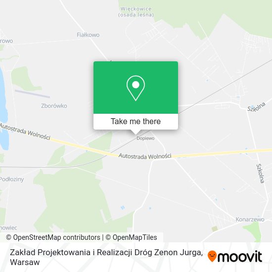 Zakład Projektowania i Realizacji Dróg Zenon Jurga map