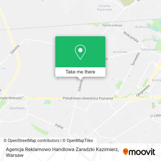 Карта Agencja Reklamowo Handlowa Zaradzki Kazimierz