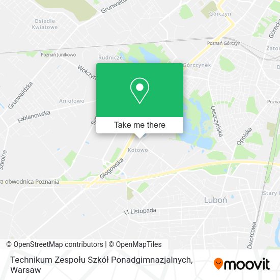 Technikum Zespołu Szkół Ponadgimnazjalnych map