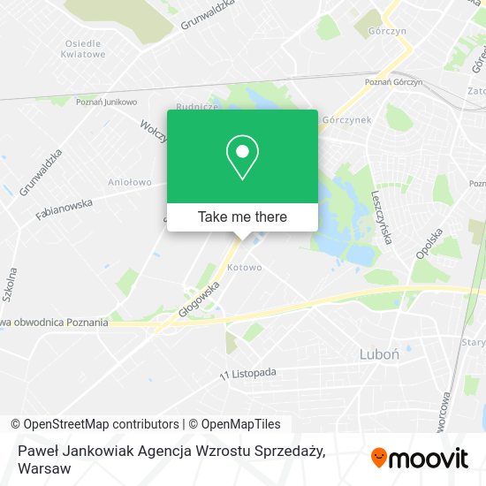 Paweł Jankowiak Agencja Wzrostu Sprzedaży map