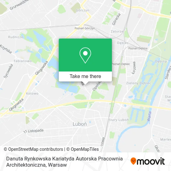 Danuta Rynkowska Kariatyda Autorska Pracownia Architektoniczna map