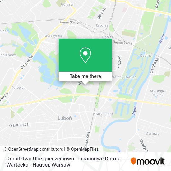 Doradztwo Ubezpieczeniowo - Finansowe Dorota Wartecka - Hauser map