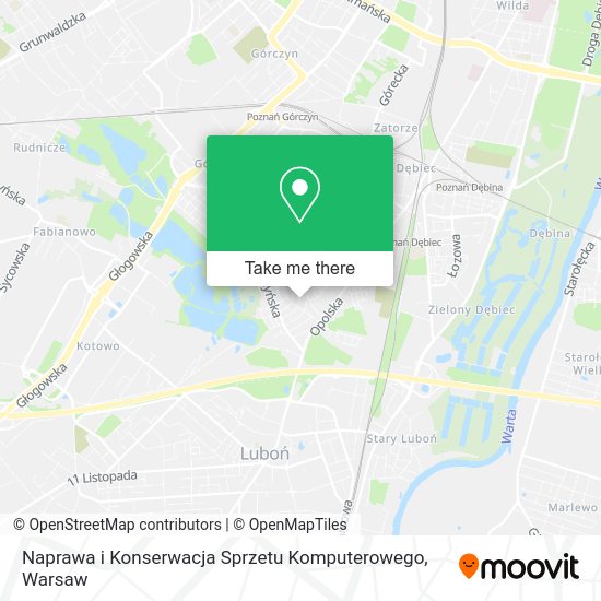 Карта Naprawa i Konserwacja Sprzetu Komputerowego