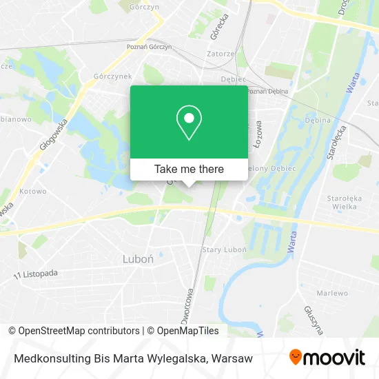 Medkonsulting Bis Marta Wylegalska map