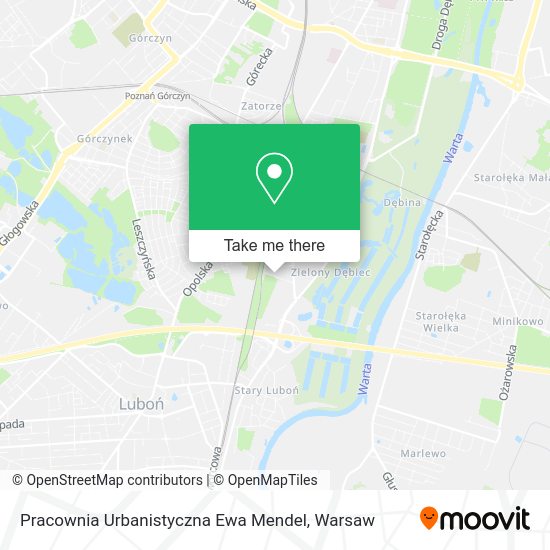 Pracownia Urbanistyczna Ewa Mendel map