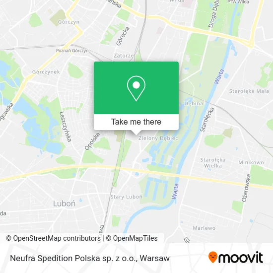 Карта Neufra Spedition Polska sp. z o.o.