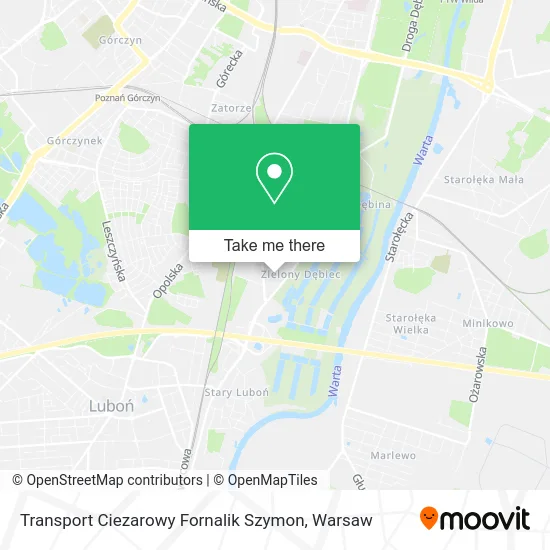 Карта Transport Ciezarowy Fornalik Szymon