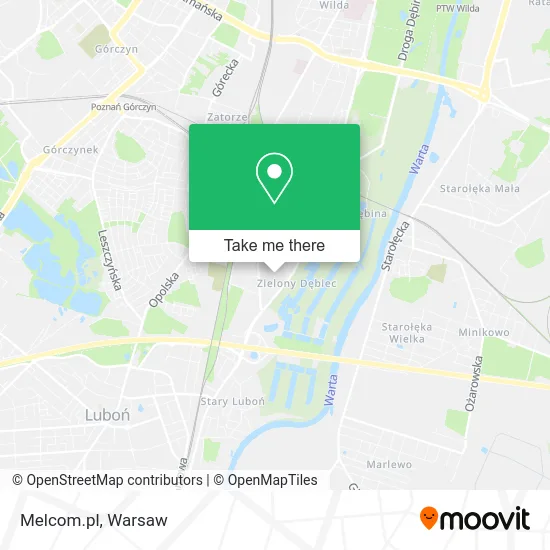 Карта Melcom.pl