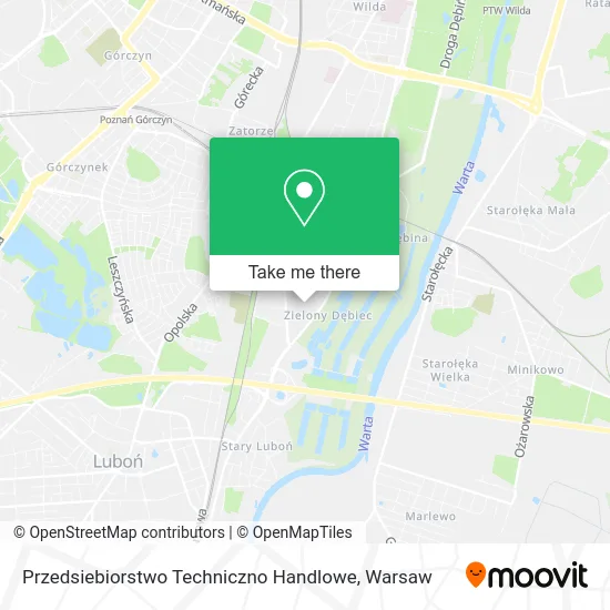 Карта Przedsiebiorstwo Techniczno Handlowe