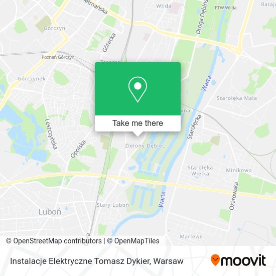 Instalacje Elektryczne Tomasz Dykier map