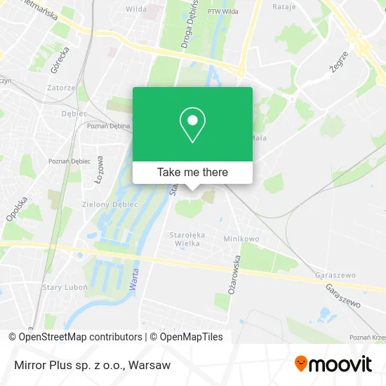 Карта Mirror Plus sp. z o.o.