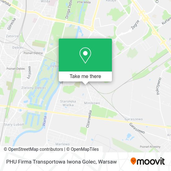 PHU Firma Transportowa Iwona Golec map