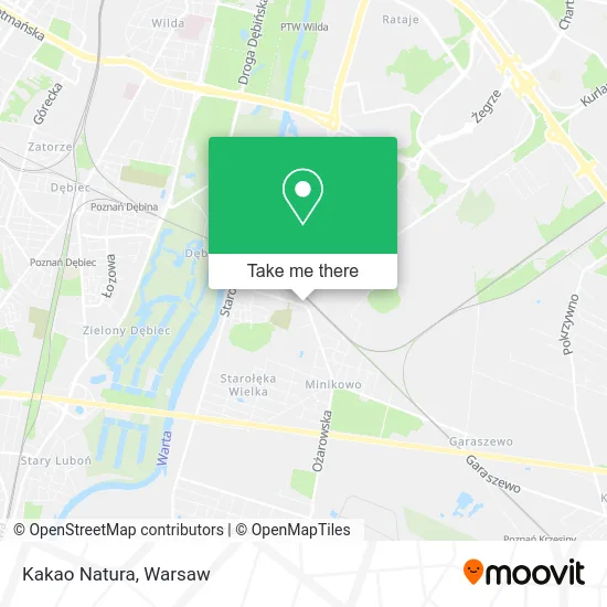 Kakao Natura map