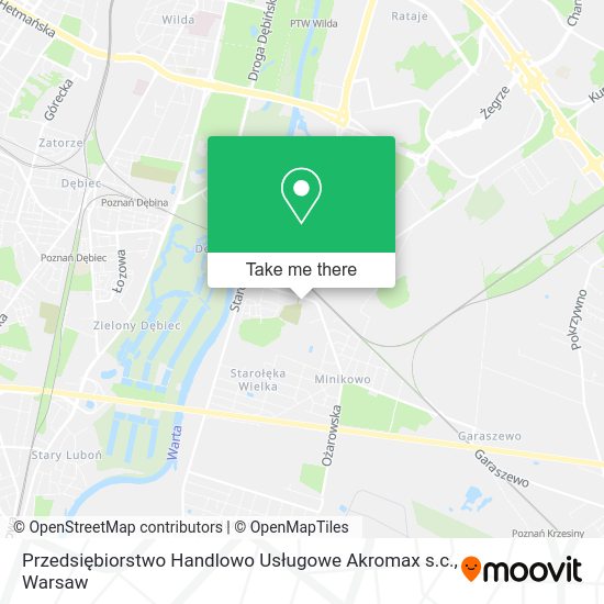 Przedsiębiorstwo Handlowo Usługowe Akromax s.c. map