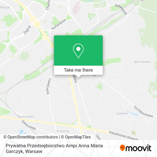 Prywatne Przedsiębiorstwo Ampi Anna Maria Garczyk map