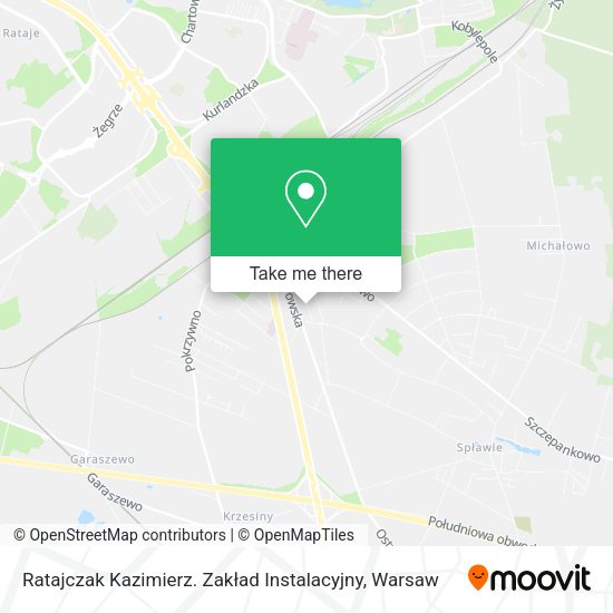 Ratajczak Kazimierz. Zakład Instalacyjny map