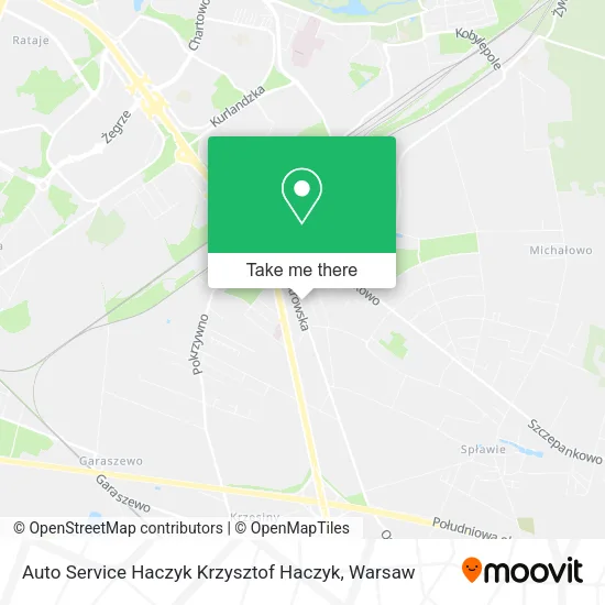 Карта Auto Service Haczyk Krzysztof Haczyk