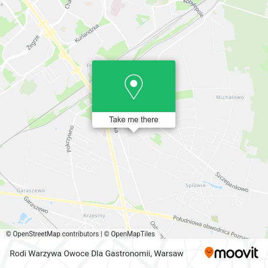 Rodi Warzywa Owoce Dla Gastronomii map