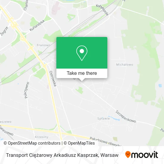 Карта Transport Ciężarowy Arkadiusz Kasprzak