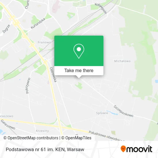 Карта Podstawowa nr 61 im. KEN