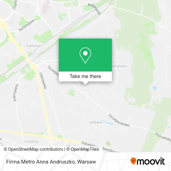 Карта Firma Metro Anna Andruszko