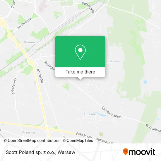 Карта Scott Poland sp. z o.o.
