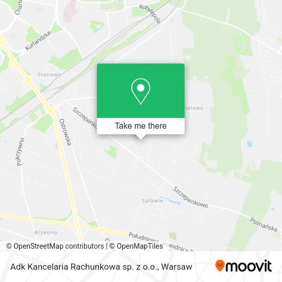 Карта Adk Kancelaria Rachunkowa sp. z o.o.