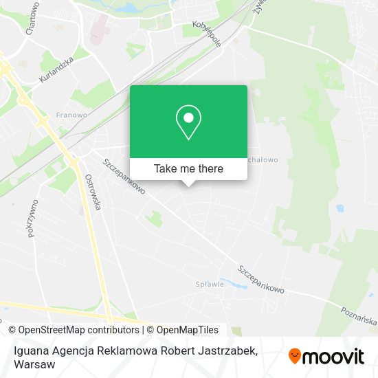 Iguana Agencja Reklamowa Robert Jastrzabek map