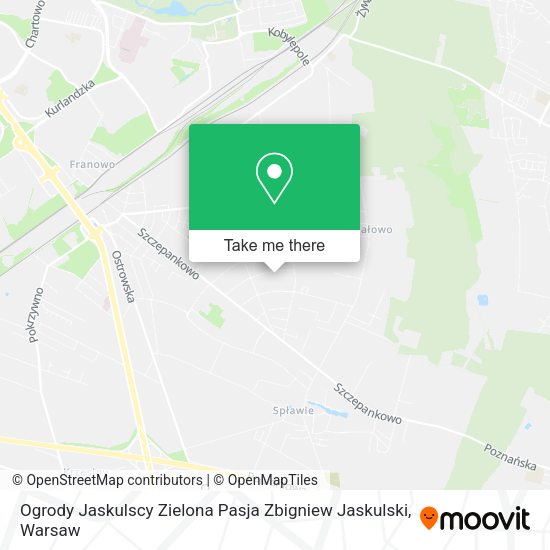 Ogrody Jaskulscy Zielona Pasja Zbigniew Jaskulski map