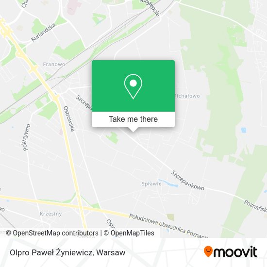 Olpro Paweł Żyniewicz map