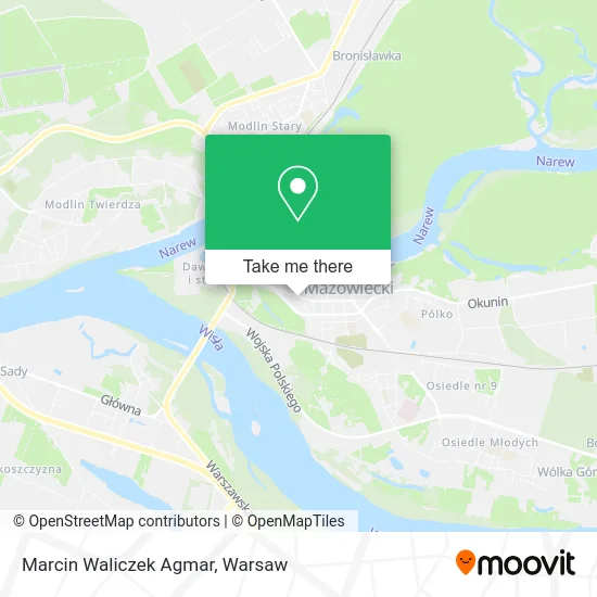 Marcin Waliczek Agmar map