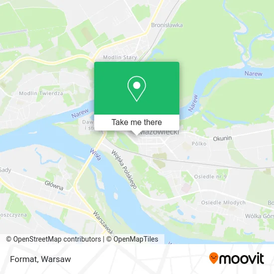 Format map