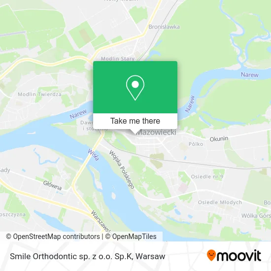 Smile Orthodontic sp. z o.o. Sp.K map