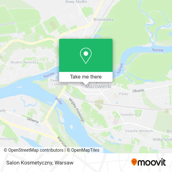 Карта Salon Kosmetyczny