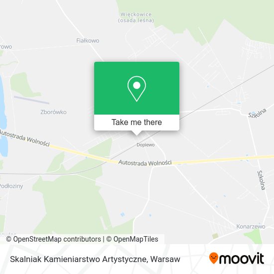 Карта Skalniak Kamieniarstwo Artystyczne