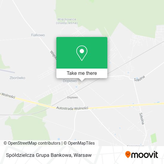 Spółdzielcza Grupa Bankowa map