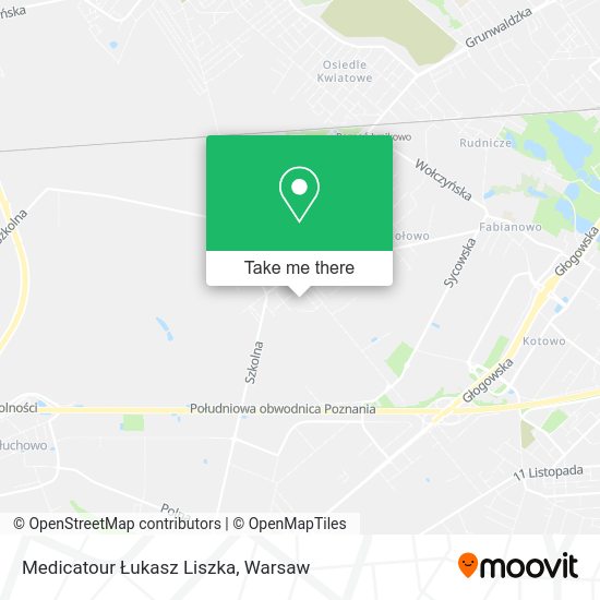 Medicatour Łukasz Liszka map