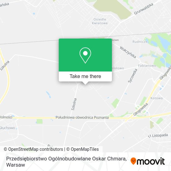 Przedsiębiorstwo Ogólnobudowlane Oskar Chmara map