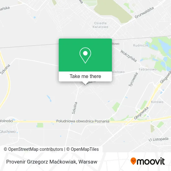 Карта Provenir Grzegorz Maćkowiak
