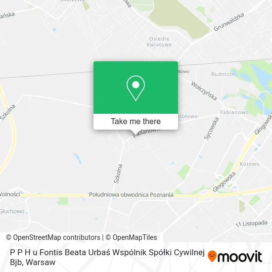 Карта P P H u Fontis Beata Urbaś Wspólnik Spółki Cywilnej Bjb