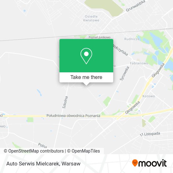 Auto Serwis Mielcarek map