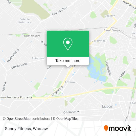 Sunny Fitness map