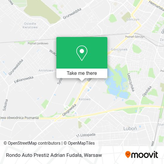 Rondo Auto Prestiż Adrian Fudała map