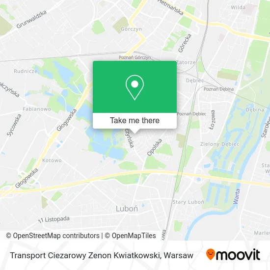 Карта Transport Ciezarowy Zenon Kwiatkowski