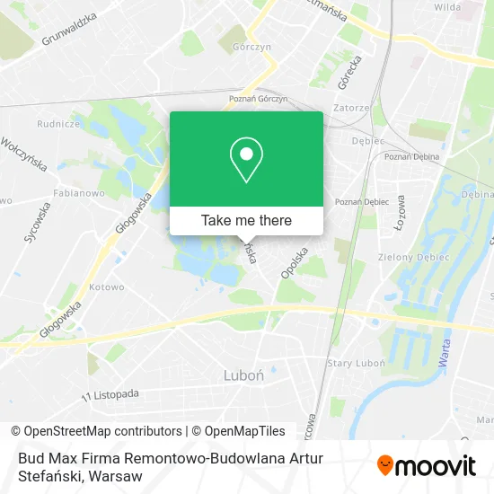 Bud Max Firma Remontowo-Budowlana Artur Stefański map