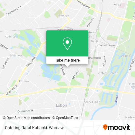 Catering Rafal Kubacki map