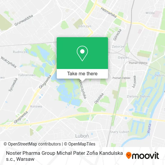 Noster Pharma Group Michał Pater Zofia Kandulska s.c. map